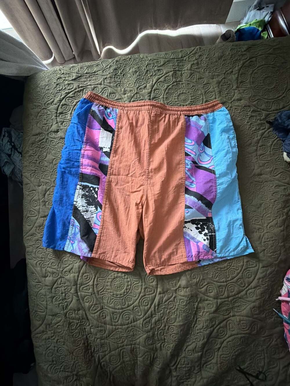 Vintage City Hero Swim Trunks